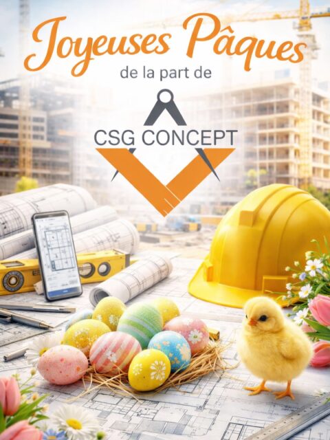 🐣🌸 Joyeuses fêtes de Pâques 🌸🐣 Et si ce printemps lançait votre prochain projet ? Permis de construire, maison individuelle, extension, rénovation ou encore, projet professionnel…  CSG concept est là pour vous accompagner 🏗️Piscine, cuisine d’été, terrasse : transformez vos espaces en véritables lieux de vie. 👉 Conception maîtrisée 👉 Vision globale 👉 Réalisation sur-mesure Chez CSG CONCEPT, chaque projet est pensé pour durer, valoriser et faire la différence. Prêt à passer à l’action ? 📩 Parlons de votre projet.[Alsace - Vosges - Territoire de Belfort - Franche Comté] #maîtrisedoeuvre #projetimmobilier #conception #construction #renovation