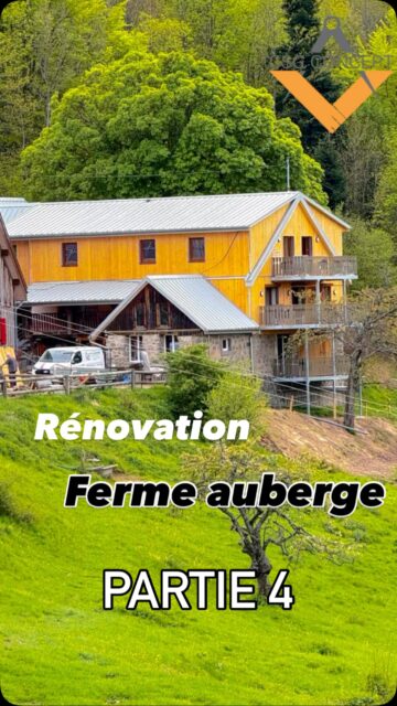 🎬 Dernière partie de cette rénovation de ferme-auberge !Cette fois, place aux extérieurs. ✨Découvrez la transformation de la bâtisse avec la rehausse de la toiture, pensée pour valoriser les volumes, ainsi que la création de balcons imaginés et conçus sur mesure pour ce projet.Chaque détail a été étudié pour préserver le caractère authentique du bâtiment tout en lui apportant une nouvelle identité.Quelle est votre partie préférée de cette rénovation ? 👇#Rénovation #FermeAuberge #Architecture #MaîtriseDOeuvre #Alsace[ Ferme Auberge du Chritelgut - Breitenbach]