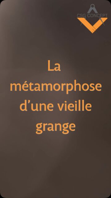 🏡 Rénovation d’une très jolie vieille grange! Une très beau projet, comme on les aime! Pas de bla-bla ! Les images parlent d’elles mêmes! #vignoble #alsace #rénovation #vieillegrange [Alsace | CSG Concept | Rénovation | Maîtrise d’Oeuvre ]